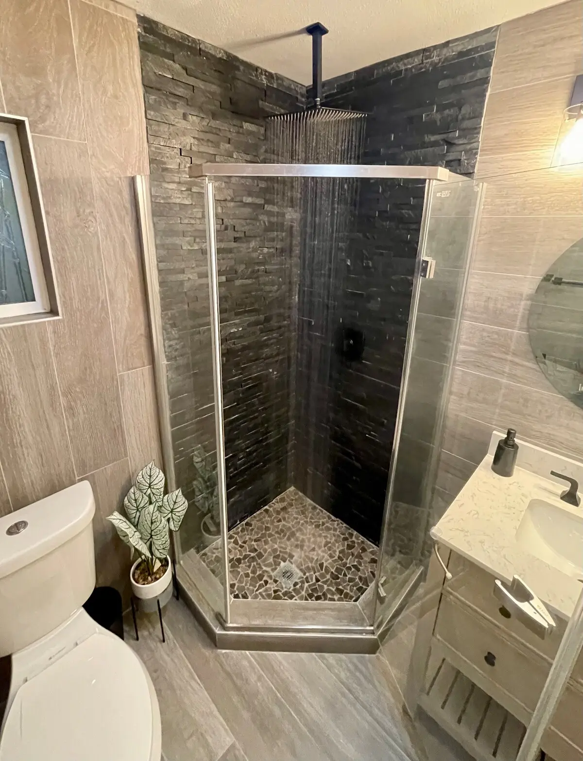 Addie's Casita — rainfall shower